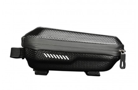 Велосумка-кейс на верхн. трубу рами BC-BG169 23*10*9cm чорний