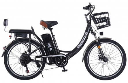 Электровелосипед Corso ROCCO 24" RC-70583 (500Вт аккумулятор 48В 20Ач) серый