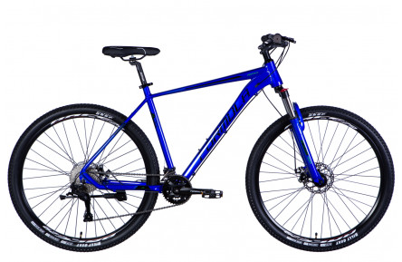 Велосипед алюміній 29 Formula ZEPHYR 3.0 AM DD рама-21 синій 2024