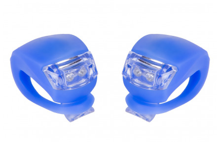 Блималки BC-RL8001 LED силіконові синій корпус