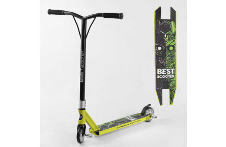 Самокат трюкових Best Scooter 57870 HIC-система, Пегі, алюміній, колеса PU 110 мм, кермо - 52 см, висота - 83 см