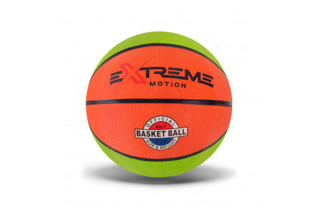 М'яч баскетбольний Extreme Motion BB1485 № 7, 520 грам Зелено-коричневий