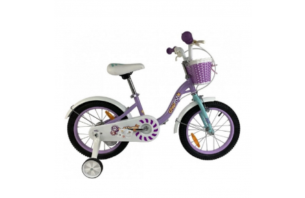 Велосипед детский RoyalBaby Chipmunk Darling 16", OFFICIAL UA, фиолетовый
