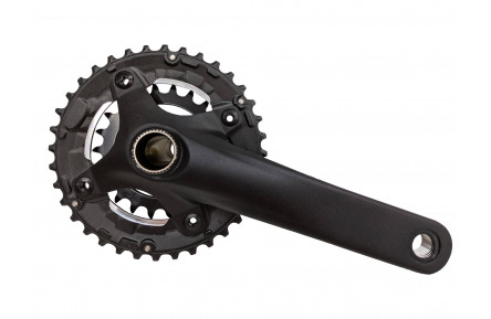Комплект шатунов PROWHEEL VORTEX-551-TT (10S) 170mm, 22/36T black