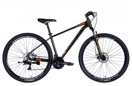 Велосипед Discovery BASTION DD CS AL 29" 17" коричневый 2025