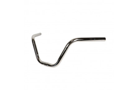 Кермо Сталь 25.4мм L 530 мм підйом - 200мм срiблястий