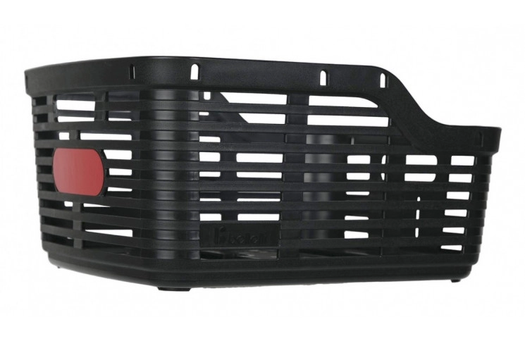 Кошик Bellelli Zig Zag з кріпленням на багажник пластиковий чорний