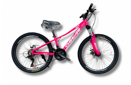 Підлітковий велосипед Oskar Mia 24" 11" рожевий