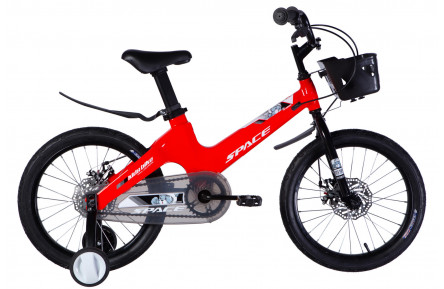 Велосипед MG 18" SPACE KID MOON DD рама-10" червоний 2025