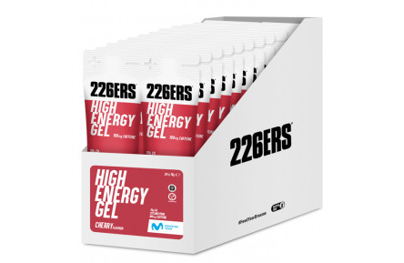 Гель 226ERS High Energy 50г углеводов 160мг кофеина вишня 76г 24шт/уп 1824г