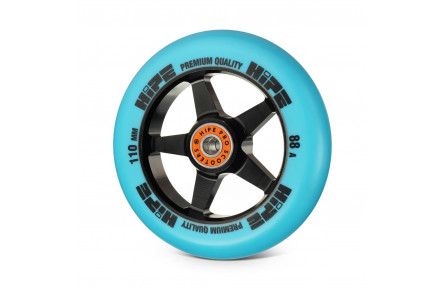 Колесо для трюкового самоката Hipe H09, 110мм, Black/Blue