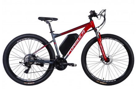 Велосипед з електроприводом 29" AL Formula eF-1 DD CS рама-18,5" 48B 17.5А*г 500Вт червоно-сріблястий 2026