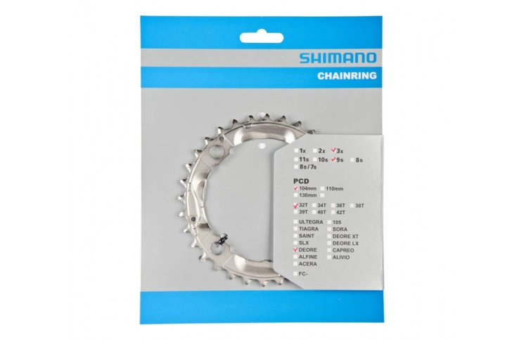 Звезда шатунов Shimano Deore FC-M532, 32 зуба, 9-ск.