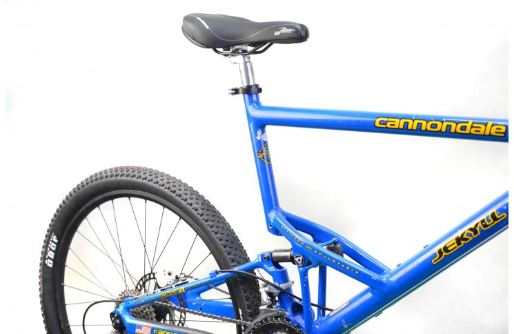 Двопідвісний велосипед Cannondale Jekyll 26" XL синій
