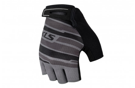 Перчатки с короткими пальцами KLS Factor 022 черный XXL