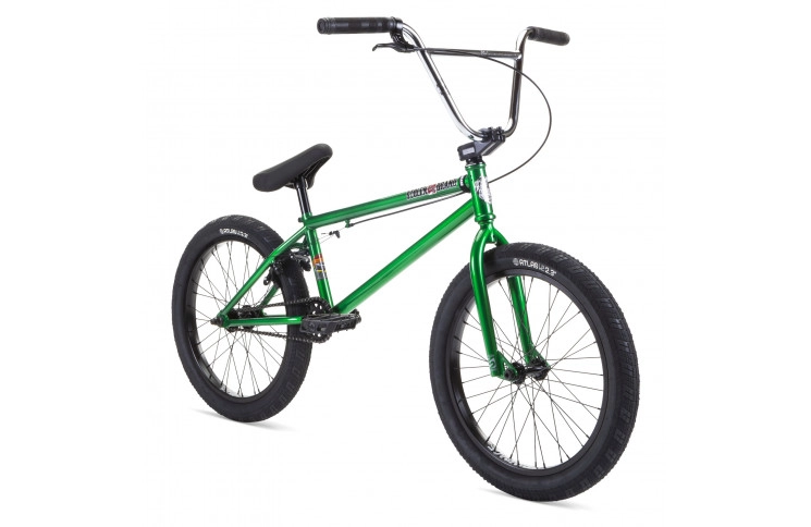Велосипед 20" Stolen HEIST 21.00" 2023 DARK GREEN W/ CHROME
