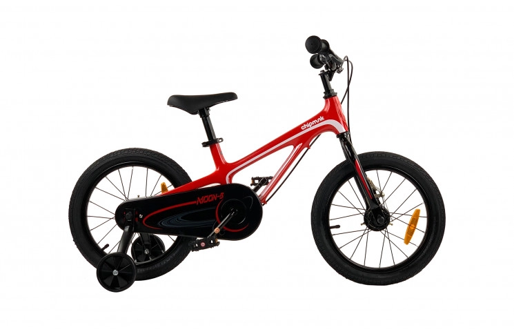Велосипед RoyalBaby Chipmunk MOON 18", Магній, OFFICIAL UA, червоний