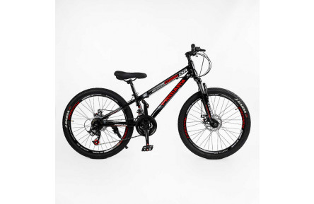 Велосипед Corso PRIMARY 24" PRM-24104 сталь 11"