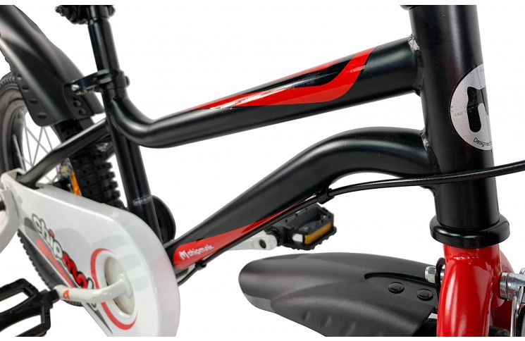 Велосипед детский RoyalBaby Chipmunk MK 16", OFFICIAL UA, черный