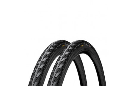 Покришка Continental Contact, 28" | 700 X 28C | 28 X 1 5/8 X 1 1/8, чорна, не складана, світловідбивна