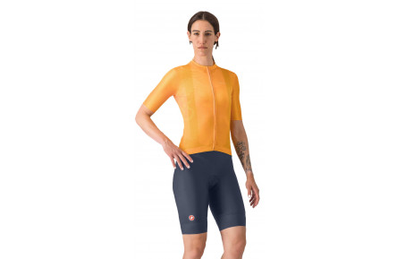 Велотрусы Castelli Prima 2 DT на лямках женские twilight blue/hibiscus XL