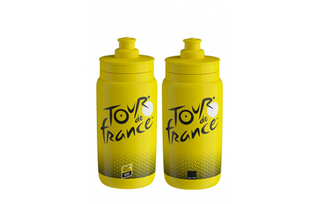 Фляга ELITE FLY Tour de France 2024 желтая 550 мл