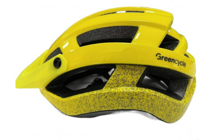 Шлем Green Cycle Root размер 54-58см желтый глянец