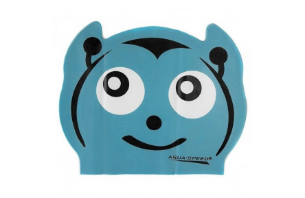 Шапка для плавання "ZOO Latex UFO" 5766 Aqua Speed ​​116-ufo, синій, OSFM