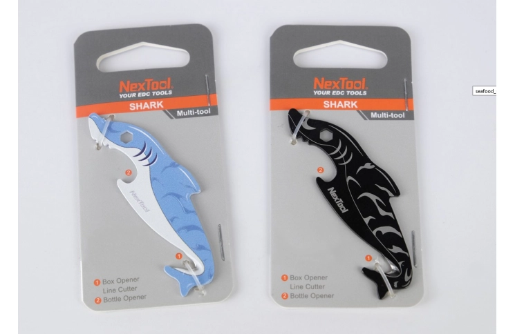 Міні-Мультитул NexTool EDC box cutter Shark KT5521Black