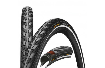 Покришка Continental Contact 28" | 700 X 42C | 28 X 1.60 чорна, не складана, світловідбивна