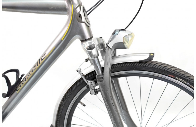 Гибридный велосипед Gazelle Medeo 28" XL серый Б/У