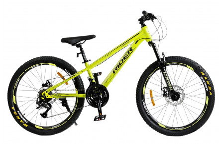 Велосипед Corso RIDER RD-24880 24" 11" жовтий