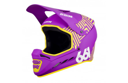 Велосипедный шлем Six Six One Reset Helmet Dazzle Purple XL