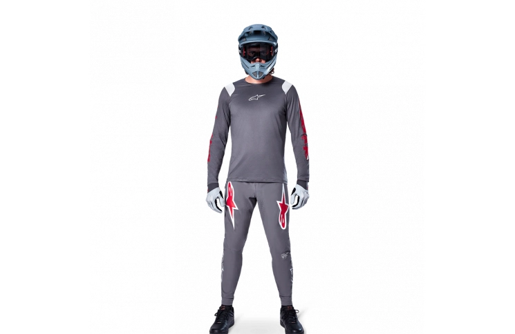 Джерси Alpinestars A-SUPRA ASTAR LS JERSEY DARK GRAY, XXL