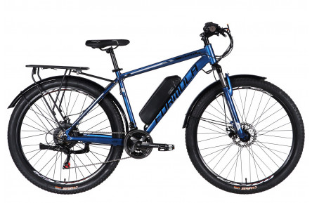Велосипед з електроприводом 29" AL Formula eMOTION PLUS DD FR рама-19" 36B 12.5А*г 500Вт синьо-чорний 2026