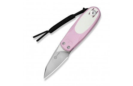 Ніж складаний кишеньковий Civivi Purr, (4.65 см) Nitro-V / G10 рожевий/білий