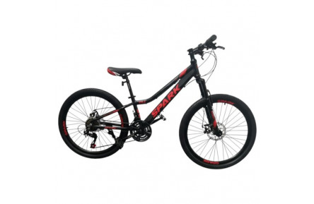 Велосипед SPARK TILL 24" ал11 ам диск чорний