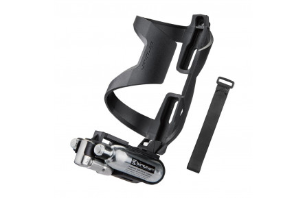 Фляготримач Birzman Uncage Side Draw Bottle Cage Combo Kit чорний