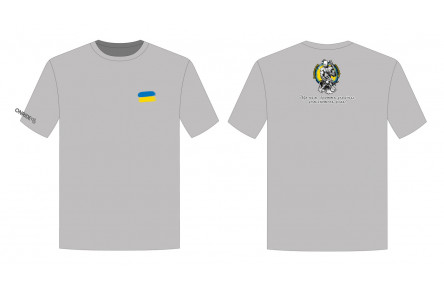 Футболка ONRIDE Козак чоловіча сірий меланж M