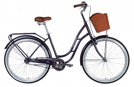 Велосипед Dorozhnik OBSIDIAN BH ST 28" 19" темно-фіолетовий 2025