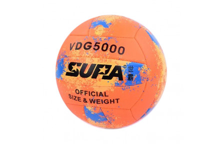 М'яч волейбольний MS 3885(Orange) діаметр 21,3 см, ПВХ, 260-280 грам