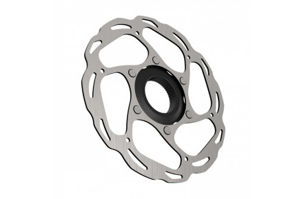 Тормозной диск ABS-PR90 center lock, d.180mm, серебристый