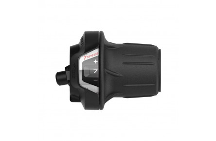 Грипшифт прав. 7 SHIMANO SL-RV300 чорний з дисплеєм