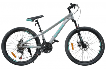 Велосипед SPARK FLEX 24" ал11 ам диск серый
