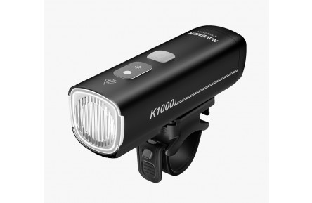 Велосипедна фара Ravemen K1000 (1000 lm, 4000 mAh) з датчиками освітленості