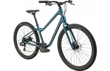 Велосипед 27,5" Marin Stinson 1 рама - S 2025 Gloss Blue/Orange/Charcoal/Red