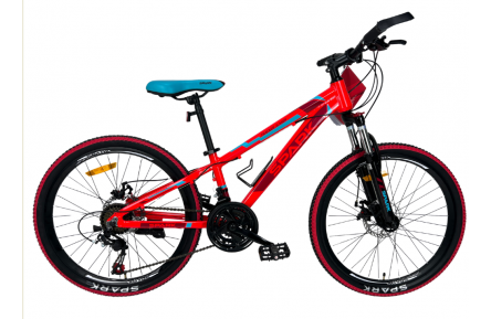 Велосипед Spark Tracker Junior 24" 11" неоновий червоний