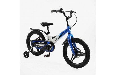 Велосипед 18" дюймів 2-х колісний Corso «Monti» MT-18293 (1) МАГНІЄВА РАМА, ЛИТІ ДИСКИ, ДИСКОВІ ГАЛЬМА, зібран на 75