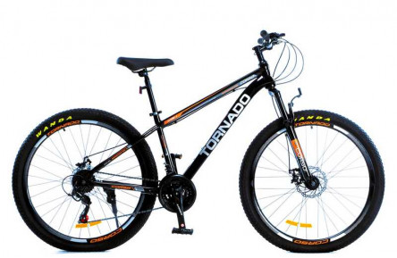Велосипед Спортивний Corso 27.5`` дюймів «TORNADO» TR-27822 (1) рама сталева 15.5’’, перемикачі Shimano, 21 швидкість, зібран на 75