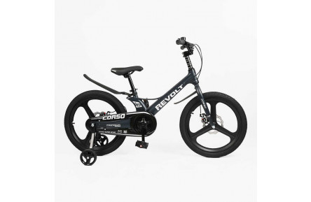 Велосипед 20" дюймів 2-х колісний Corso «Revolt» RV-20918 (1) МАГНІЄВА РАМА, ЛИТІ ДИСКИ, ДИСКОВІ ГАЛЬМА, зібран на 75